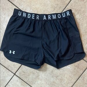 Under Armour Women's Dark Grey Shorts